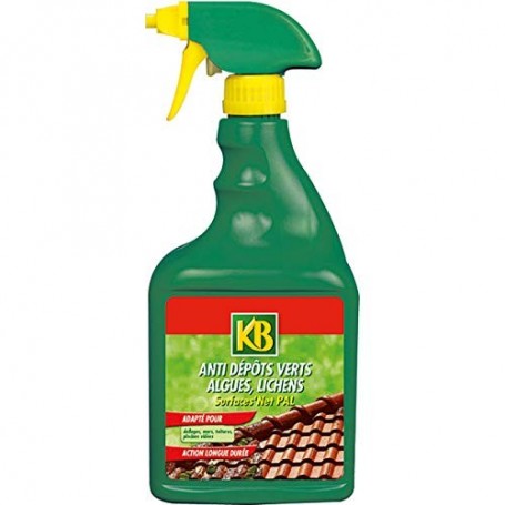 KB Anti Depots Verts Algues et Lichens Prêt A L'Emploi 750ml