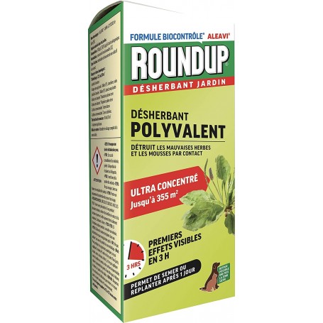 Roundup |Désherbant Polyvalent Action Rapide Concentré | 800ml | RMU800